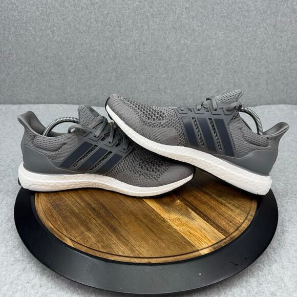 adidas UltraBoost 1.0 DNA Gray White Running Shoes Men\'s 7.5 HQ4200 main image 5